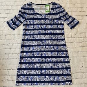 Lilly Pulitzer Heart & Sole stripe LaJolla dress m
